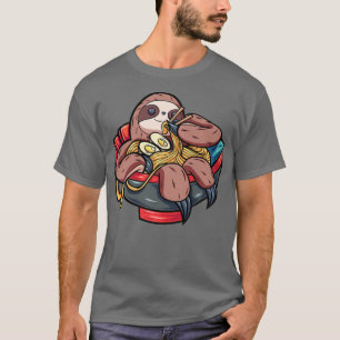 Funny Sloth Ramen Soup Bowl Ramen Noodles Premi T-Shirt