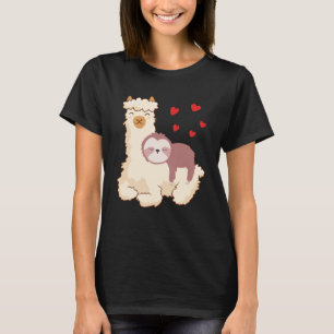 Funny Sloth Riding Llama Shirt Lugano Fantastische