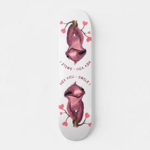 Funny Sloth Skateboard Lächeln - Benutzerdefiniert