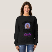 Funny Sloth Sprichwort Employee Work Colleague Off Sweatshirt (Vorne ganz)