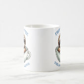 Funny Sloth Sublimation Kaffeetasse (Mittel)