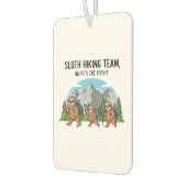 Funny Sloth Wandern Klassischer T - Shirt_6 Autolufterfrischer (Links)