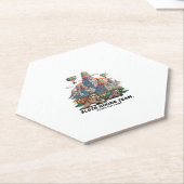 Funny Sloth Wandern Klassischer T - Shirt_7 Untersetzer (angewinkelt)