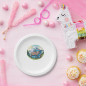 Funny Sloth Wandern Oversifizierter T - Shirt Pappteller (Party)