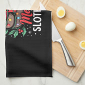 Funny Sloth Xmas Lights Merry Slothmas Sloth Chris Geschirrtuch (Viertel Falte)