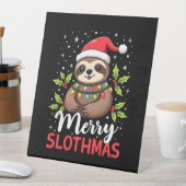 Funny Sloth Xmas Lights Merry Slothmas Sloth Chris Sockelschild (In Situ)