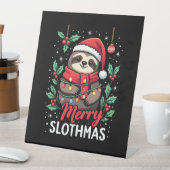 Funny Sloth Xmas Lights Merry Slothmas Sloth Chris Sockelschild (In Situ)