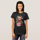 Funny Sloth Xmas Lights Merry Slothmas Sloth Chris T-Shirt (Vorne ganz)