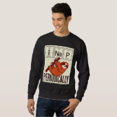 Funny Sloth Zitat I Nickerchen regelmäßig Sweatshirt (Vorne ganz)