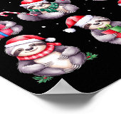 Funny Sloths Lover Animal P Poster (Ecke)