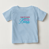 Funny Small aber ich bin der echte Boss T - Shirt (Vorderseite)