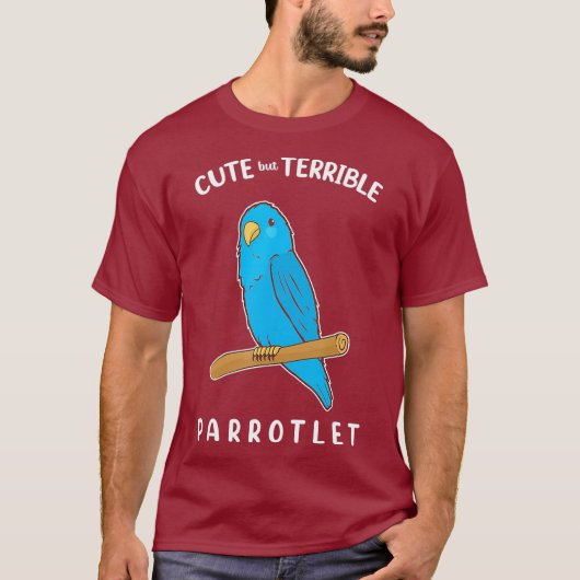 Funny Small Parrot Owner Parrotlet T-Shirt (Vorderseite)
