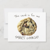 Funny Smart Cookie für Schüler von Lehrer Karte (Vorderseite)
