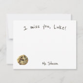 Funny Smart Cookie für Schüler von Lehrer Karte (Rückseite)