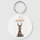 Funny Smart Donkey keychain Schlüsselanhänger (Rückseite)