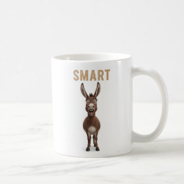 Funny Smart Donkey Mug Kaffeetasse