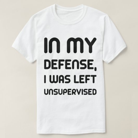 Funny Smart Entschuldigung T-Shirt (Design vorne)