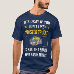 Funny Smart People Monster LKWs T-Shirt