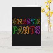 Funny Smartie Pants S College Kids Six Seven Rocks Karte (Gelbe Blume)