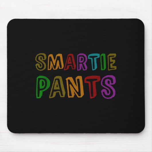 Funny Smartie Pants S College Kids Six Seven Rocks Mousepad (Vorne)