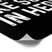 Funny Smells Like In Here Offensive Adult Humor Poster (Ecke)