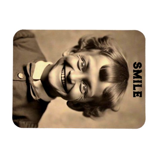Funny "Smile" Magnet (Horizontal)