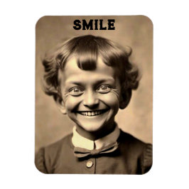 Funny "Smile" Magnet