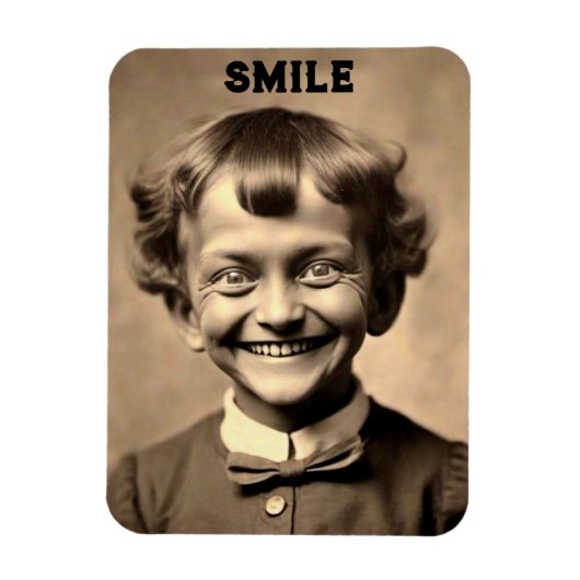 Funny "Smile" Magnet (Vertikal)