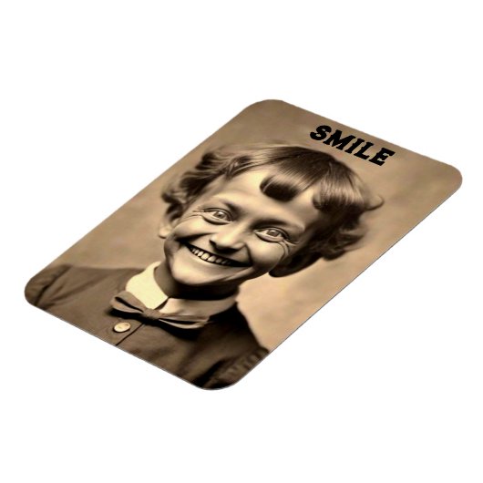 Funny "Smile" Magnet (Linke Seite)