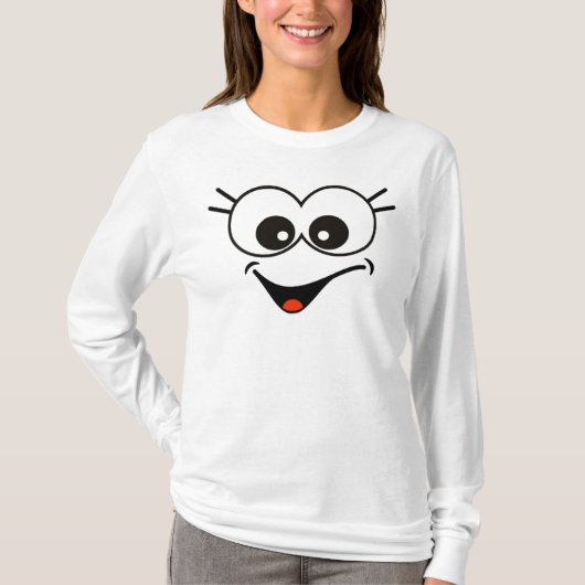 Funny Smiley T - Shirt (Vorderseite)