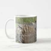 Funny Smiling Zebra Kaffeetasse (Links)