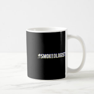 Funny smokeologist' - Grill-Grillen Kaffeetasse