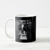 Funny Smoking Dog Meme Cigarette Gen Z Meme Dog Lo Kaffeetasse (Links)