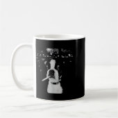 Funny Smoking Dog Meme  Kaffeetasse (Links)