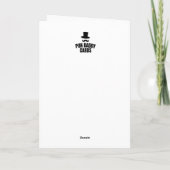 Funny Smooth Collie Rough Collie BFF Anniversary Karte (Rückseite)