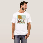 Funny Smore oder weniger Niedlich Camp Cartoon T-Shirt (Vorne ganz)