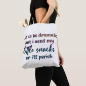 Funny Snack Lover Quote Tasche (Von Nahem)