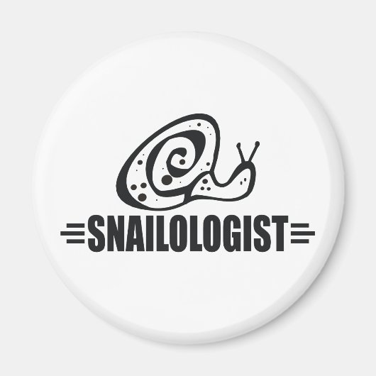 Funny Snail Magnet (Vorne)