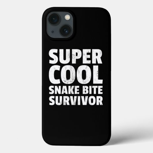 Funny Snake Bite Survivor Erholung Gut Spaß Case-Mate iPhone Hülle (Rückseite)