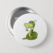 Funny Snake Button (Vorne & Hinten)