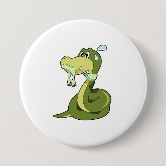 Funny Snake Button (Vorderseite)