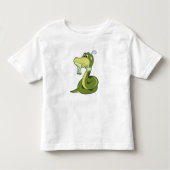 Funny Snake Kleinkind T-shirt (Vorderseite)