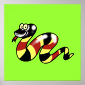 Funny Snake Poster (Vorne)