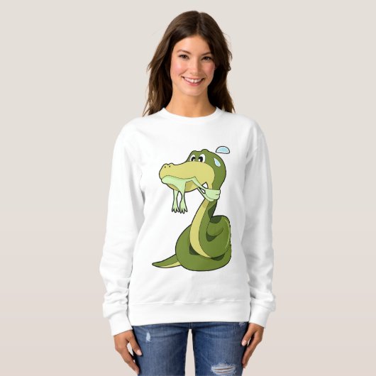 Funny Snake Sweatshirt (Vorne ganz)