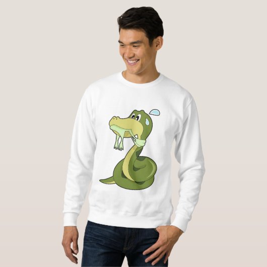 Funny Snake Sweatshirt (Vorne ganz)