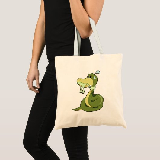 Funny Snake Tragetasche (Vorderseite (Produkt))