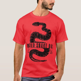 FUNNY SNAKE WORLD SNAKE DAY 16 2 T-Shirt