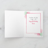 Funny Snarky Humore Personalisiert Geburtstag Karte (Innenseite)