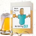 Funny Snarky Male Cartoon Beer Fun Ethnic Geburtst Karte<br><div class="desc">Woll eine Karte,  die ein Kompliment zu sein scheint,  aber eine lustige Schlange hat? Diese Karte kann mit seinem Namen personalisiert werden,  um eine benutzerdefinierte Touch hinzuzufügen!</div>