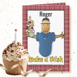 Funny Snarky Old Age Joke Male Cartoon Geburtstag Karte<br><div class="desc">schätzt der Typ,  der ein Jahr älter wird,  ein gutes Lachen? Diese lustige und knusprige Karte kann mit seinem Namen und seiner Nachricht personalisiert werden,  um eine benutzerdefinierte Touch hinzuzufügen!</div>